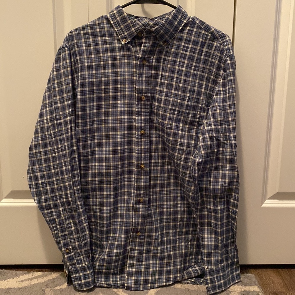George Plaid Button Down Shirt